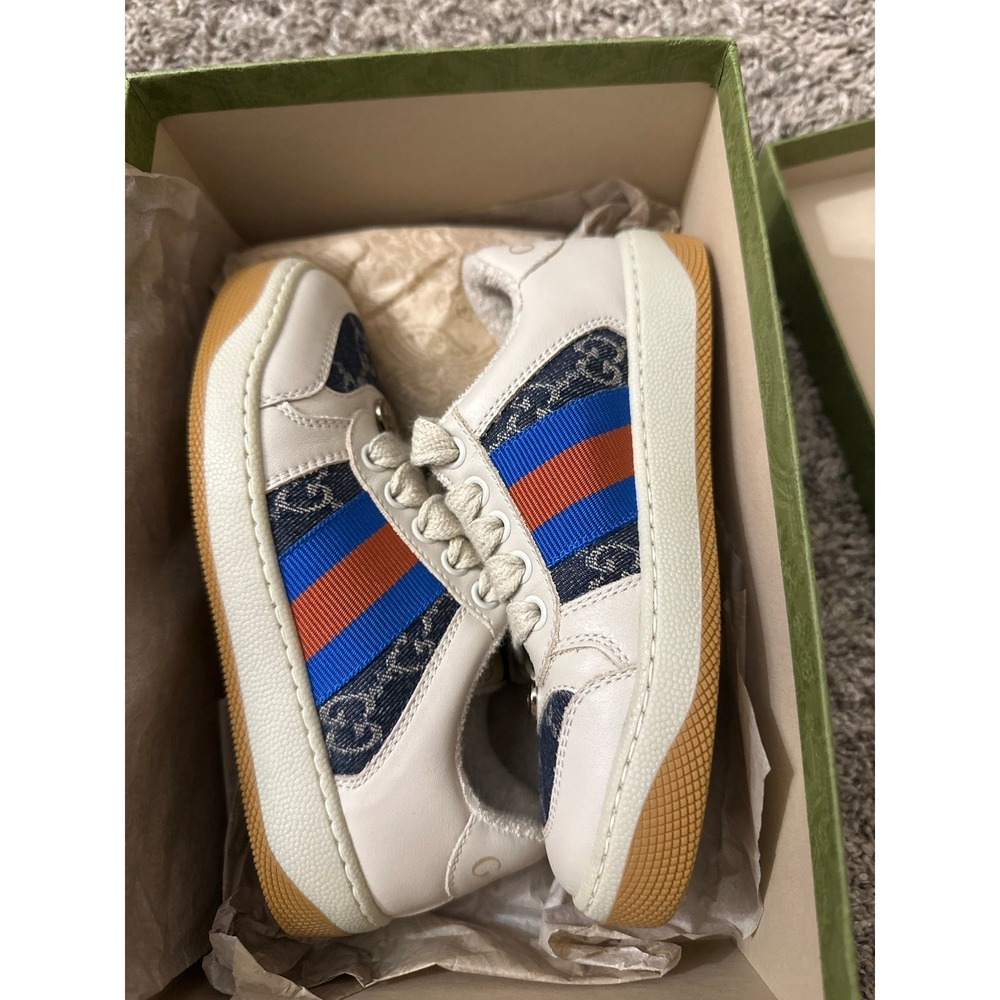 Gucci Children's GG Supreme Sneakers - Picture 11 of 11